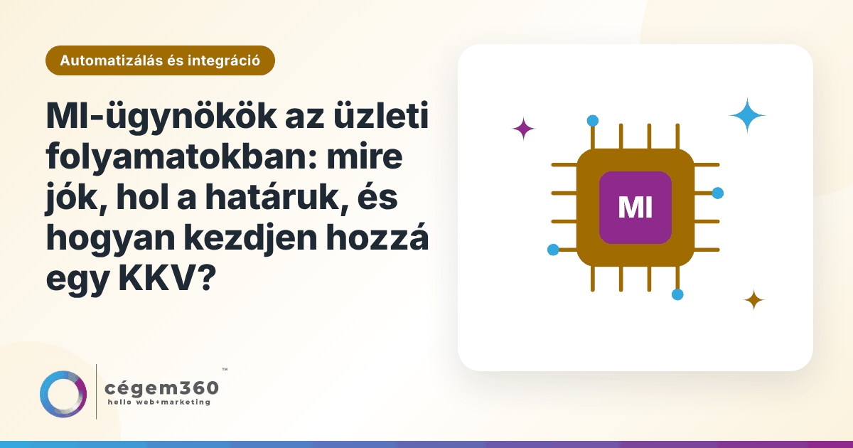 MI-ügynökök az üzleti folyamatokban: mire jók, hol a határuk, és hogyan kezdjen hozzá egy KKV?
